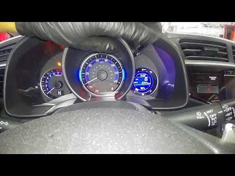 2017 honda fit oil maintenance light reset