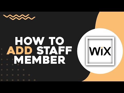 How To Add Staff Member to Wix (Easiest Way)