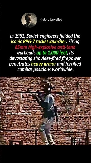 How The Iconic RPG-7 Rocket Launcher Works! #shorts