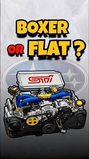 Flat VS Boxer Engines