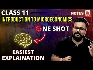 INTRODUCTION TO MICROECONOMICS class 11 ONE SHOT | GAURAV JAIN
