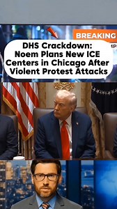 1.6K views · 29 reactions | Kristi Noem Expands ICE in Chicago: New Facilities Spark Clash With Sanctuary Leaders | Sci-Tech Channel | Facebook