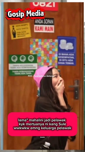 detik detik mahalini tampil komedi 😂 #mahalini #rizkyfebian #sule #suleproduction