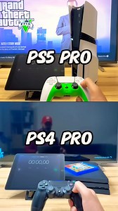 PS4 Pro vs PS5 Pro： GTA Load Speed 🚀 | Gleb Perz
