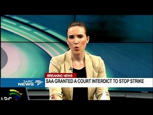 BREAKING NEWS: SAA granted a court interdict to stop the strike