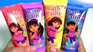 336K views · 6.8K reactions | Learn Colors with Dora the Explorer Bath Paint Mickey Minnie Bath Bomb, Peppa Pig bath bomb | Fun Toyz Collector | Facebook