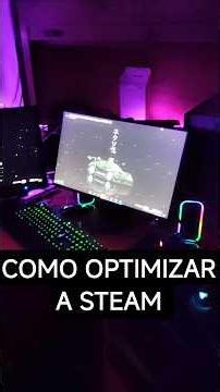 hoje vou te ensinar como OPTIMIZAR a tua Steam #tech #steam #pc
