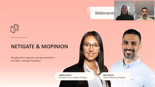 Netigate x Mopinion: Die gesamte Customer Journey erreichen – mit Web- und App-Feedback