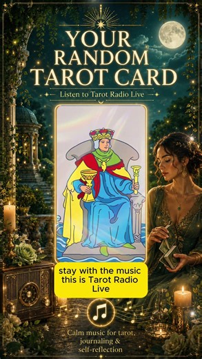 King of Cups Tarot Meaning — Can You Stay Calm and Open? #Tarot #TarotShorts