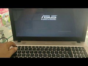 Asus X541N Enter Setup