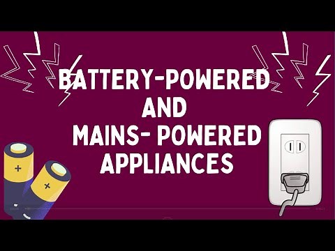BATTERY AND MAINS POWERED ENERGY I ELECTRICITY I APPLIANCES
