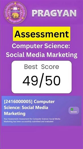 DU SOL Assessment Answers | 49/50 Marks Proof 💯 #dusol #assessment #exam