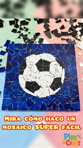 Cómo hacer un mosaico fácil en casa 😃