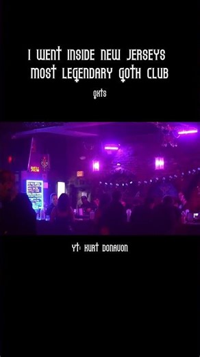I Went to New Jerseys most legendary goth Club @qxtsnightclub for goth night