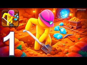 Dig Deep - Gameplay Walkthrough Part 1 - Dig Deep Big Holes 1-35 (iOS, Android)