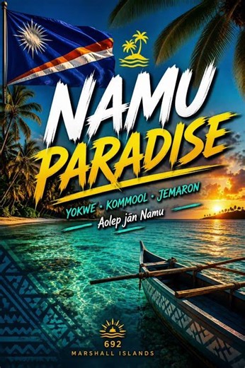 🌴 Yokwe! Namu Paradise 🇲🇭 | Marshallese Island Reggae #marshallese