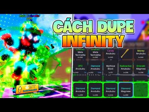 CÁCH DUPE INFINITY Escape Tsunami For Brainrots | Xuyen Roblox