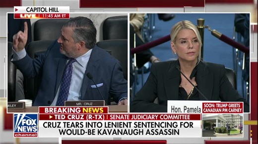 🚨BREAKING: Sen.Ted Cruz calls for the Federal Judge who sentenced Nicholas Roske to ONLY 8 YEARS, for attempting to assassinate Justice Brett Kavanaugh. "I believe this judge should be IMPEACHED because the judge has demonstrated she is completely unfit to be a federal judge." | The US Savior