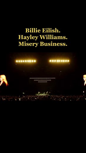 Billie Eilish and Hayley Williams Perform 'Misery Business' at Coachella