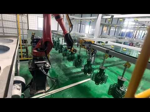 The automatic wax mold cleaning robot