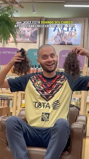 YOU ARE DONATING YOUR HAIR AFTER LETTING IT GROW FOR OVER 2 YEARS! ✅