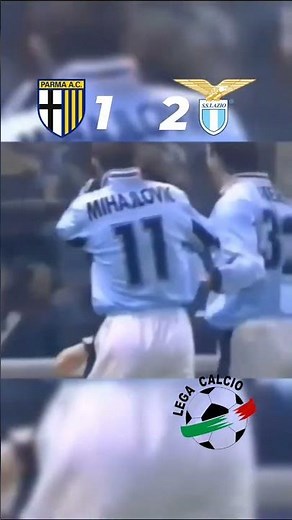 Parma 1-3 Lazio; January 17, 1999 Mancini was one fine footballer – as he neatly demonstrated here