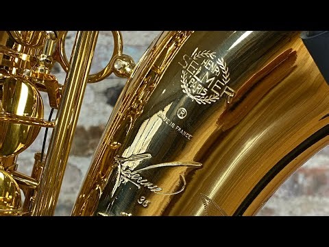 Playing Testing a NEW Open Box Selmer Reference 36 Tenor Saxophone! www.newyorksax.com