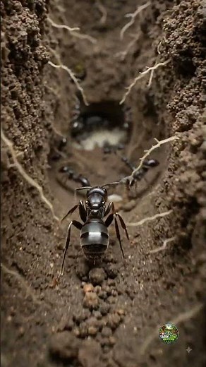 Inside an Ant Colony 🐜 | Amazing World of Ants | Nature Documentary #Shorts