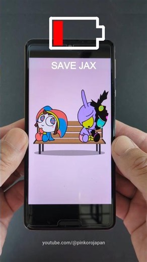 JAX Battery Charging🥰POMNI x JAX Sweet Friendship Animation😊What mind is your battery now? #friends