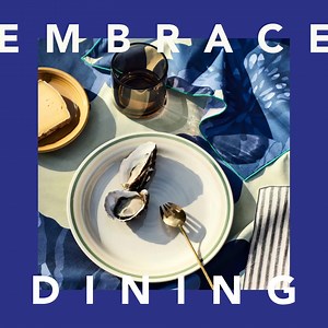 Bursts of colour and pattern set the scene for memories to be made. Tap to shop new season napery. Shop now: cur.lt/sbisq5sni | Sheridan