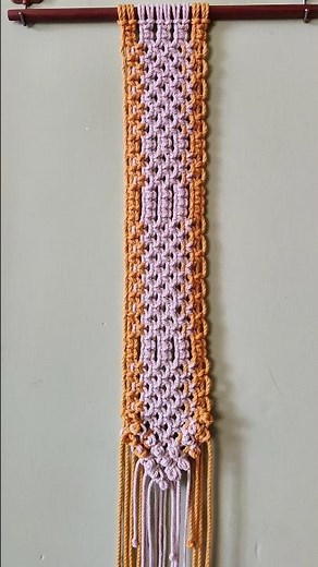 Easy Macrame Wall Hanging #macramedesigns #macramewallhanging #macramewalldecor #macrameforbeginners