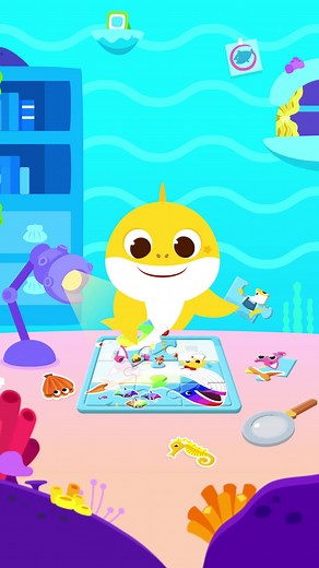 Play 5 different challenging kids puzzle games and drag the puzzle tiles to help Baby Shark find its way home! #babyshark #pinkfong #kid #app