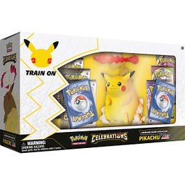 Pokemon TCG 25th Anniversary Celebrations Pikachu VMAX Premium Figure Collection
