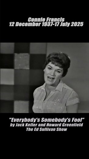 Connie Francis: Everybody's Somebody's Fool