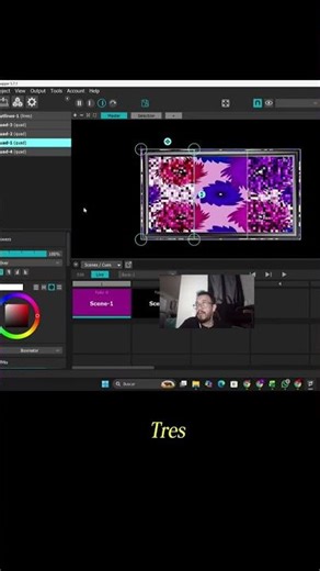 Tutorial corto Escenas y Cues Madmapper