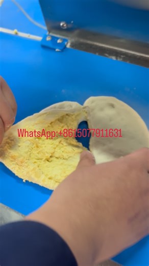 Summer Tong | Potato filled pie press machine #pizza dough spanner machine #filled pie dough spanning machine #potato filling pie making equipment | Instagram