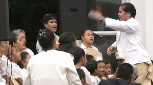 Powerful - Ma'ufanga Children & Youth Choir - Days of Elijah Hiva kia Sihova 'ae kakai katoa! Ko e faito'o ma'ae fonua ko e tafoki kia Sihova. Free Wesleyan Church of Tonga, Centenary Church, Nuku'alofa, Kingdom of Tonga. Evensong 26 March, 2019. | Tonga Vision