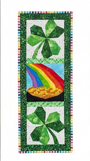 Grab your greens and press those seams — Foundation Paper Piecing Series 3 March is here!