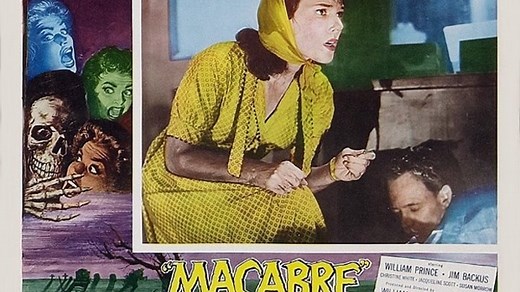 Macabre (1958) William Prince, Jim Backus, Christine White