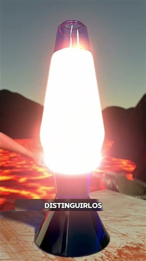 🌋 ¿Qué pasaría si una lámpara tuviera lava real? #Ciencia
