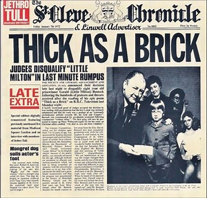 JETHRO TULL: "THICK AS A BRICK" ( FULL ALBUM IN HD) RELEASED 3/10/1972..