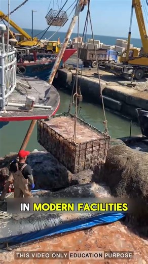 Modern Jellyfish Processing: Freshness Meets Technology 🌊❄️ #SeafoodInnovation #JellyfishProcessing #ModernVsTraditional | Facts in fact