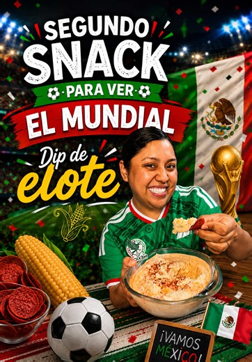 Snack fácil para ver el Mundial: segundo snack con maíz