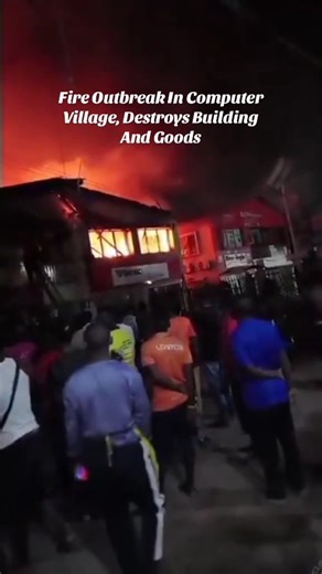 Fire Outbreak In Computer Village, Destroys Building And Goods A fire engulfed a one-storey building in Computer Village, Ikeja, destroying goods worth millions. While no lives were lost, the incident highlights recurring market fires in Lagos, emphasizing the need for stricter safety audits, enforcement of regulations, and improved emergency response to prevent future disasters. OSG CLORESUPERGAL Read more here: Olorisupergal.com Video Source: computer village boy's X(Formerly Twitter) page | B