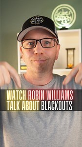 16K views · 34K reactions | In this clip, Robin Williams describes what a blackout is like in only a way Robin Williams can. | Sober And Happy | Facebook