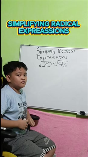 Simplifying radical expressions #math #maths #mathematics