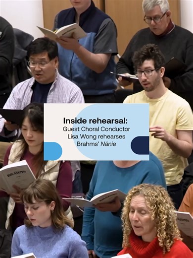 Get an inside look at the Tanglewood Festival Chorus rehearsing Brahms'