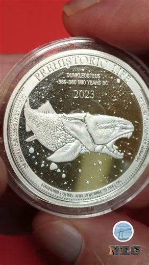 Silver 20 Francs Congo #shorts #bullion #coin #preciousmetals #999