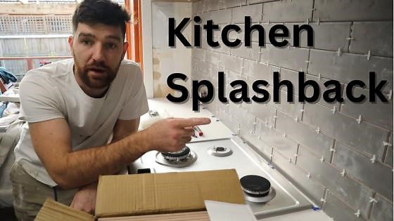 Step-by-Step Guide to Installing a Kitchen Splashback | Brick Pattern Tile Tutorial