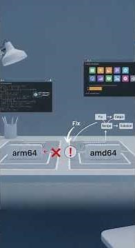 Docker Exec Format Error amd64 vs arm64 - Fix in 60s #shorts
